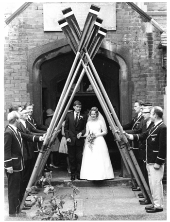 Mike Arnold and Madeleine wedding